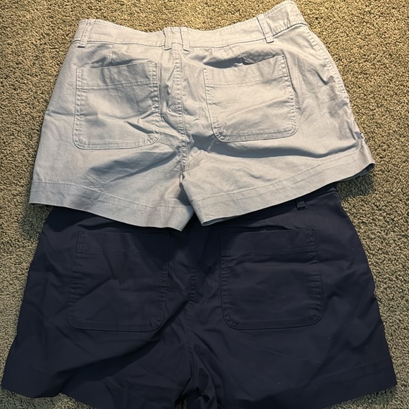 A New Day! 2 pair of shorts. Size 14 stretch. Blue/gray and dark navy blue! - Picture 6 of 10